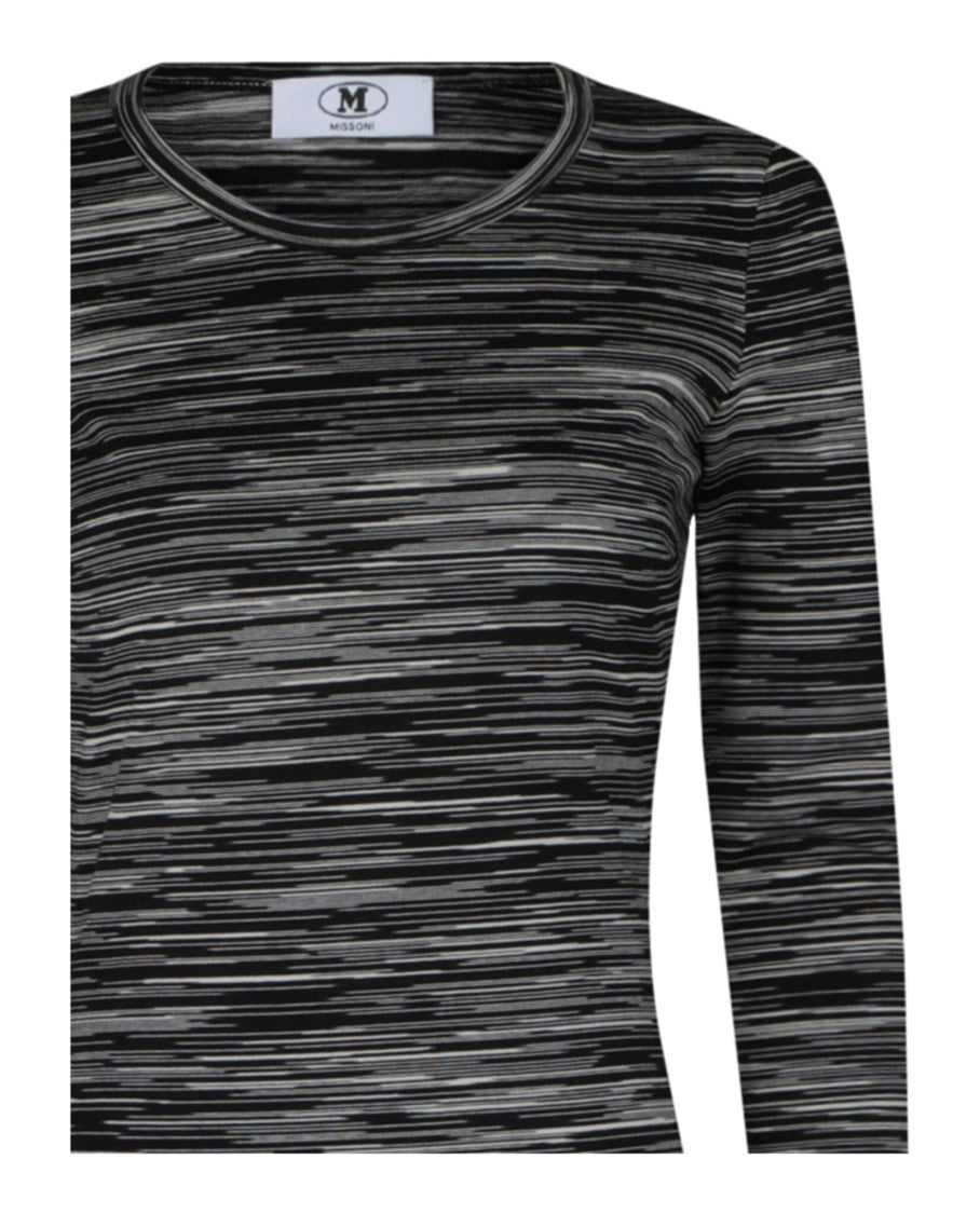 M Missoni Space Dye Long-Sleeve Bodycon Dress