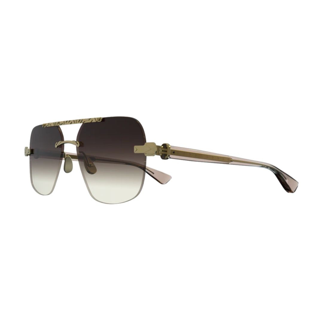 Pugnale P454 S Eyes Rimless Gradient Sunglasses With Gold-Toned Accents