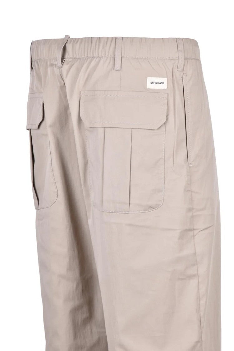 Officina 36 Relaxed Fit Trousers In Vibrant Turquoise
