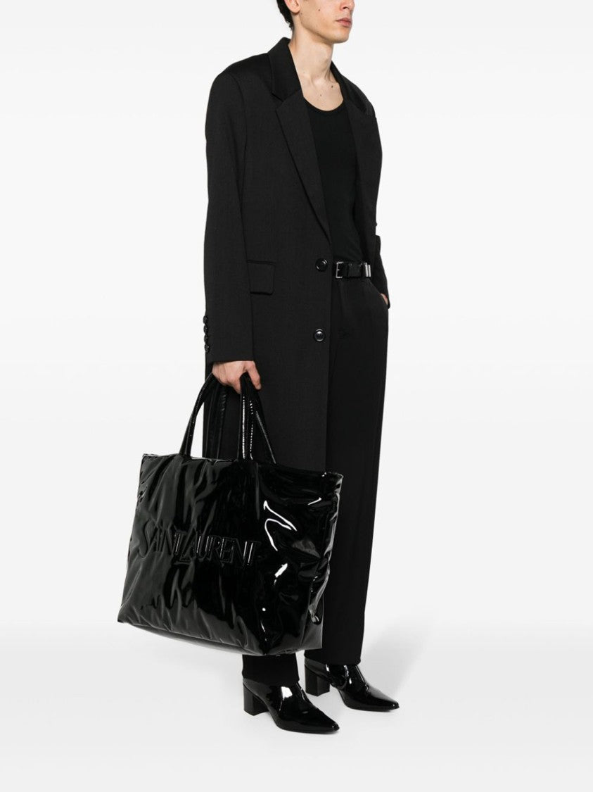 Saint Laurent Glossy Black Shoulder Bag