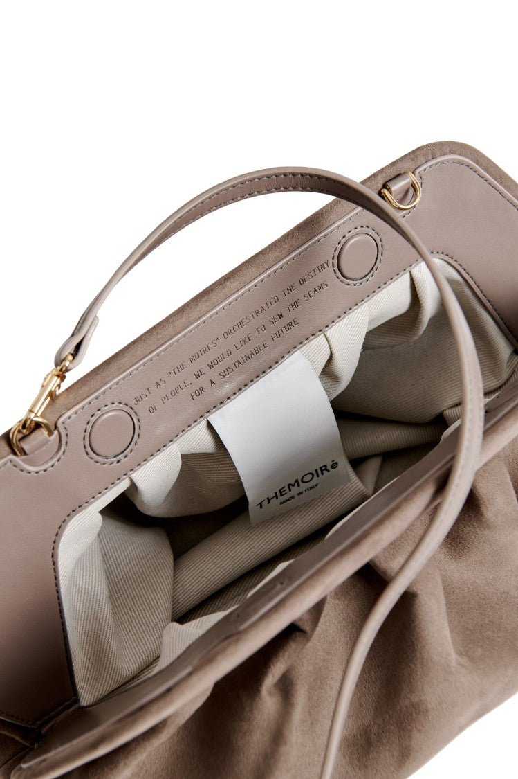 Themoirè Bios Suede Handbag