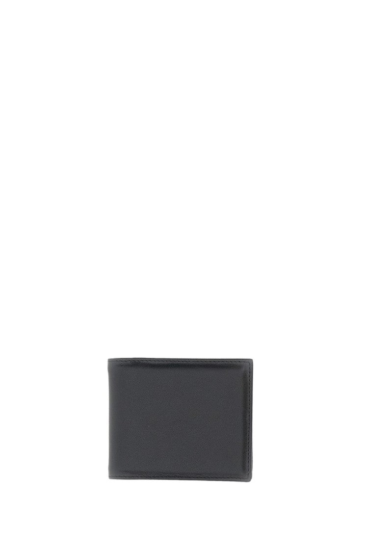 Givenchy Minimalist Black Leather Wallet With Signature Embossing