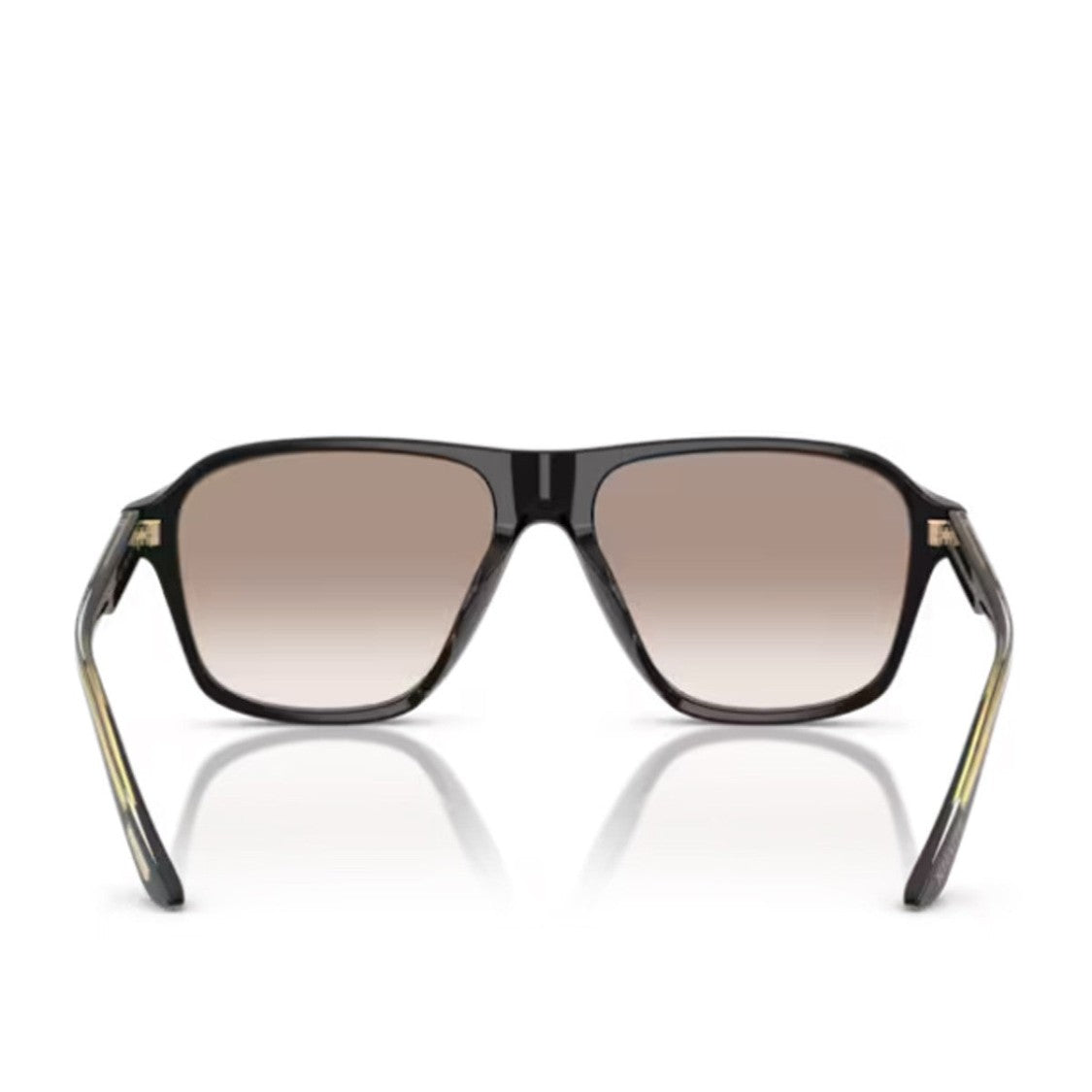 Oliver Peoples Black Khaite Acetate Aviator Sunglasses