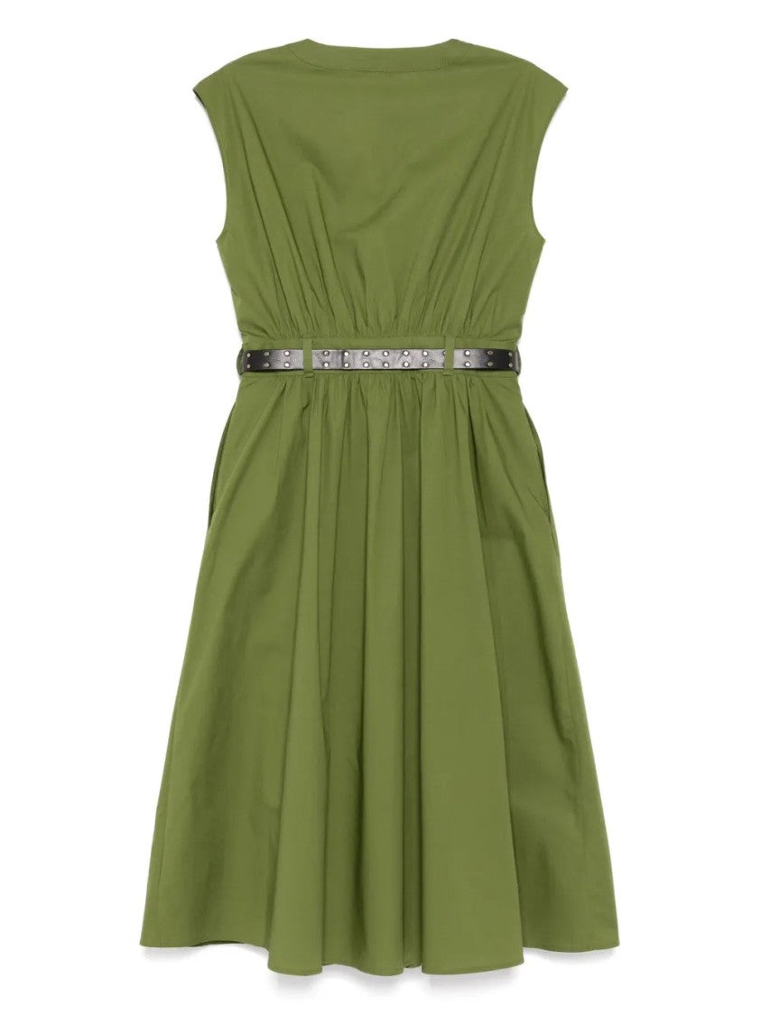 Michael Kors Poplin Midi Dress