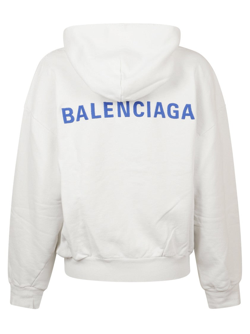 Balenciaga Oversized White Hoodie