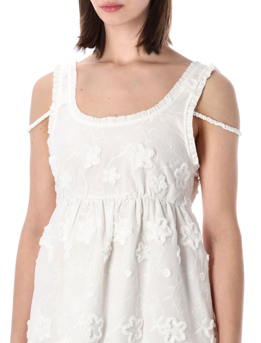 The Garment Fleur Floral Embroidery Bra Dress