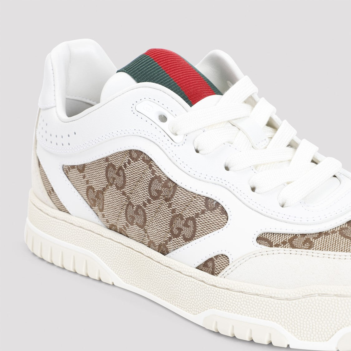 Gucci Re-Web Trainer In Original Gg Canvas