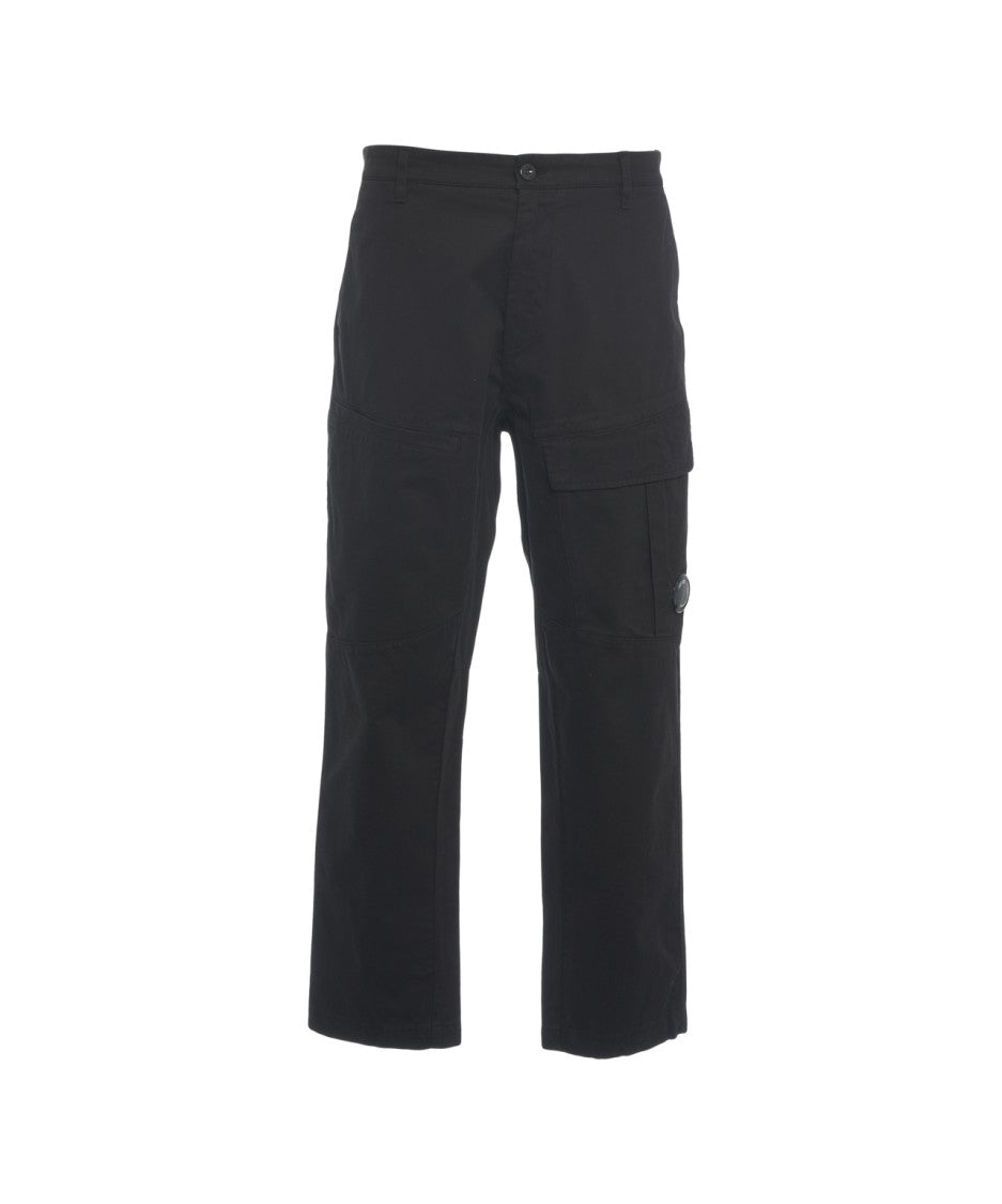 C.P. Company Straight-Fit Cargo Pants With Logo Patch