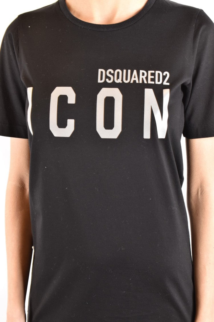 Dsquared2 Relaxed Fit Black Mini Dress