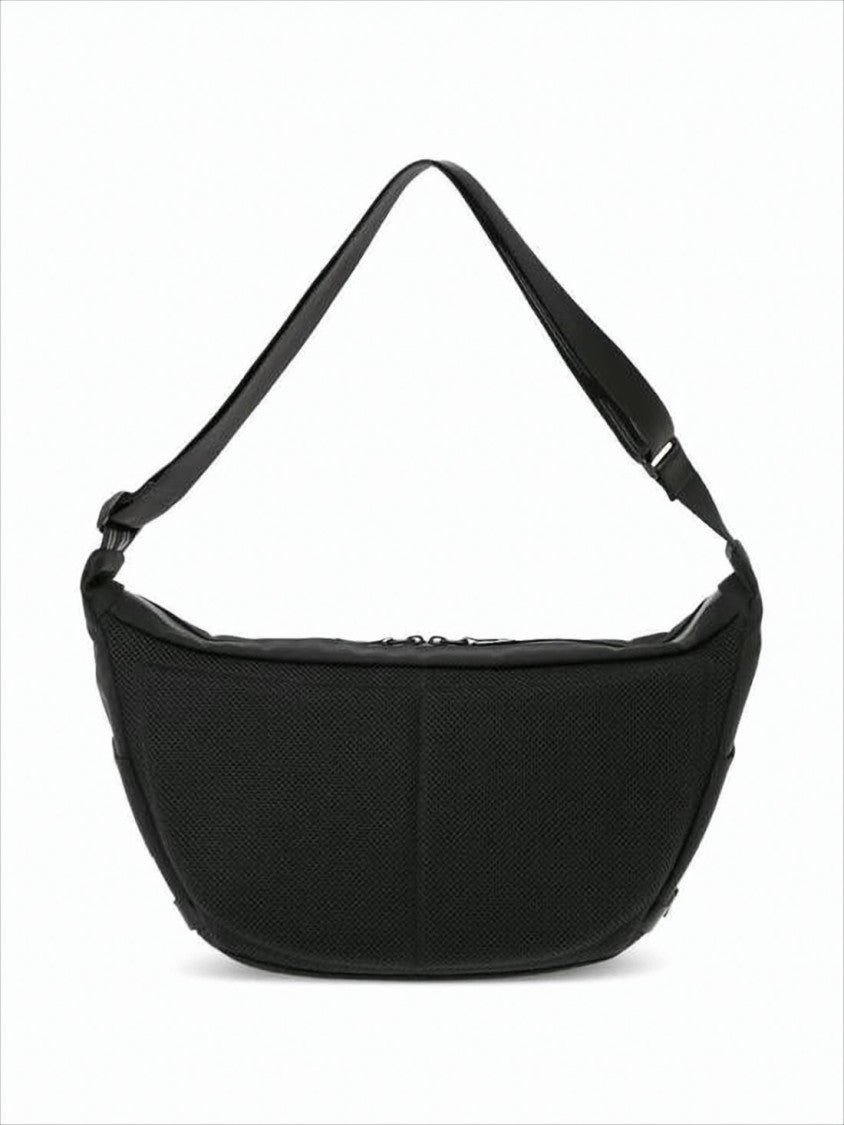 Porter Minimalist Shoulder Bag With Front Zip Pocket