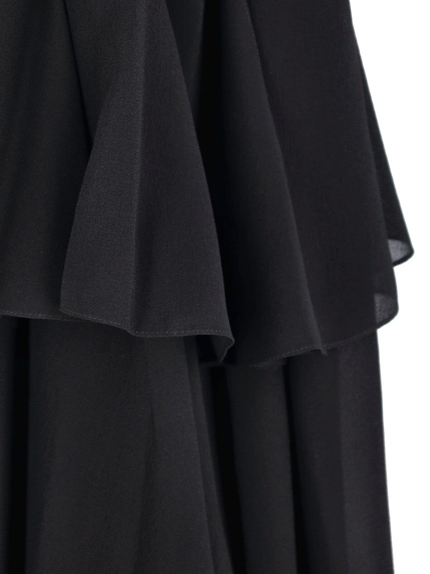 Chloé Maxi Silk Dress – Black