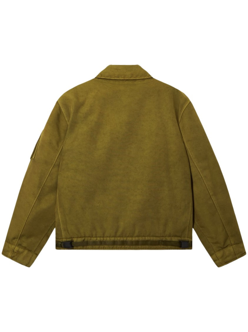 Stone Island Textured Cropped Boxy Blazer