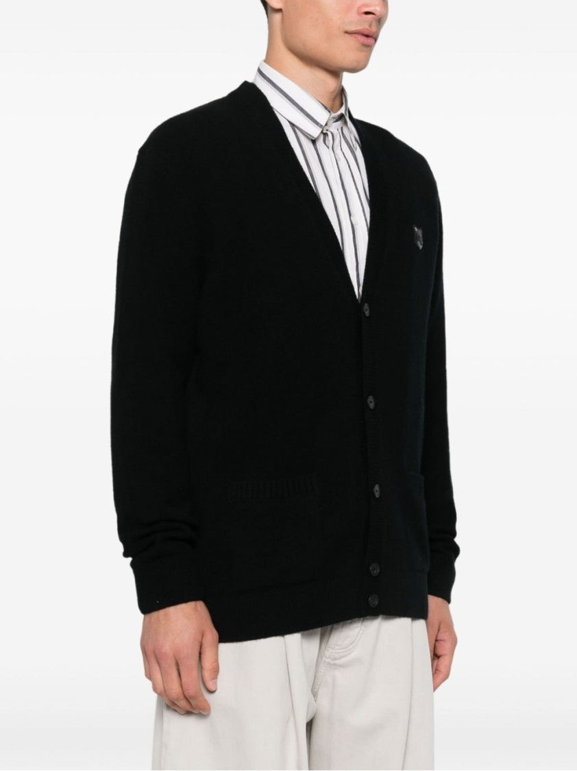 Maison Kitsuné Bold Fox Head Patch Regular Cardigan