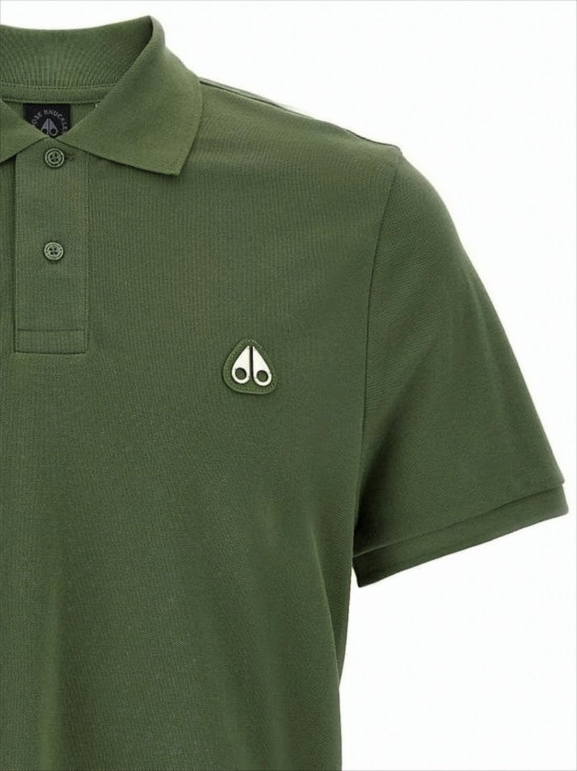 Moose Knuckles Short-Sleeve Polo Shirt With Traditional Collar