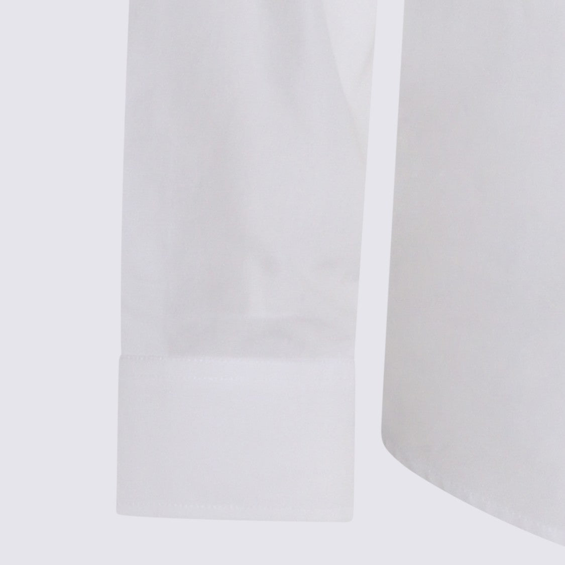Burberry Crisp White Long-Sleeve Cotton Shirt