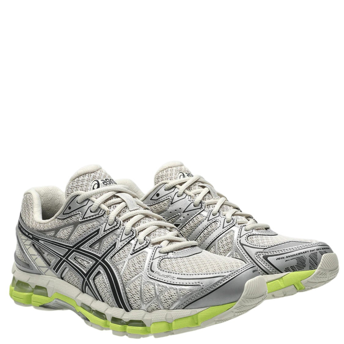 Asics Breathable Mesh Sneakers With Gel Cushioning Technology