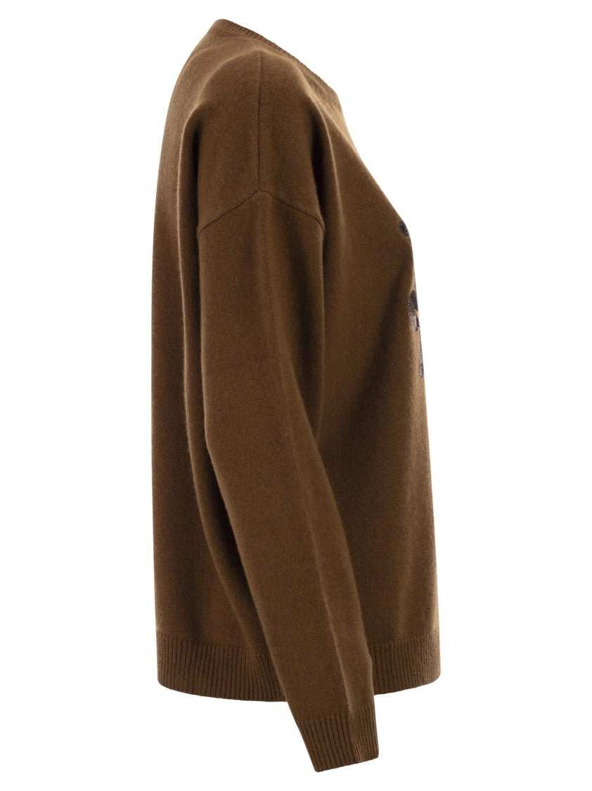 Max Mara Mxmterra - Oversized Wool And Cashmere Jumper