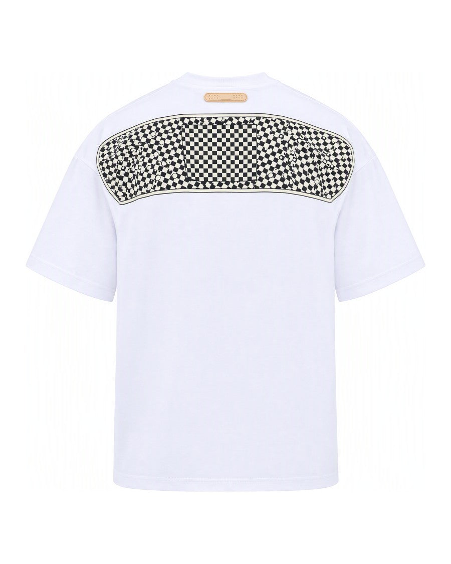 Pdf White The New Boy Chess Chessboard Print Cotton T-Shirt