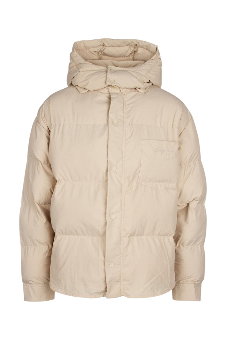 Jacquemus Padded Cropped Jacket With High Collar