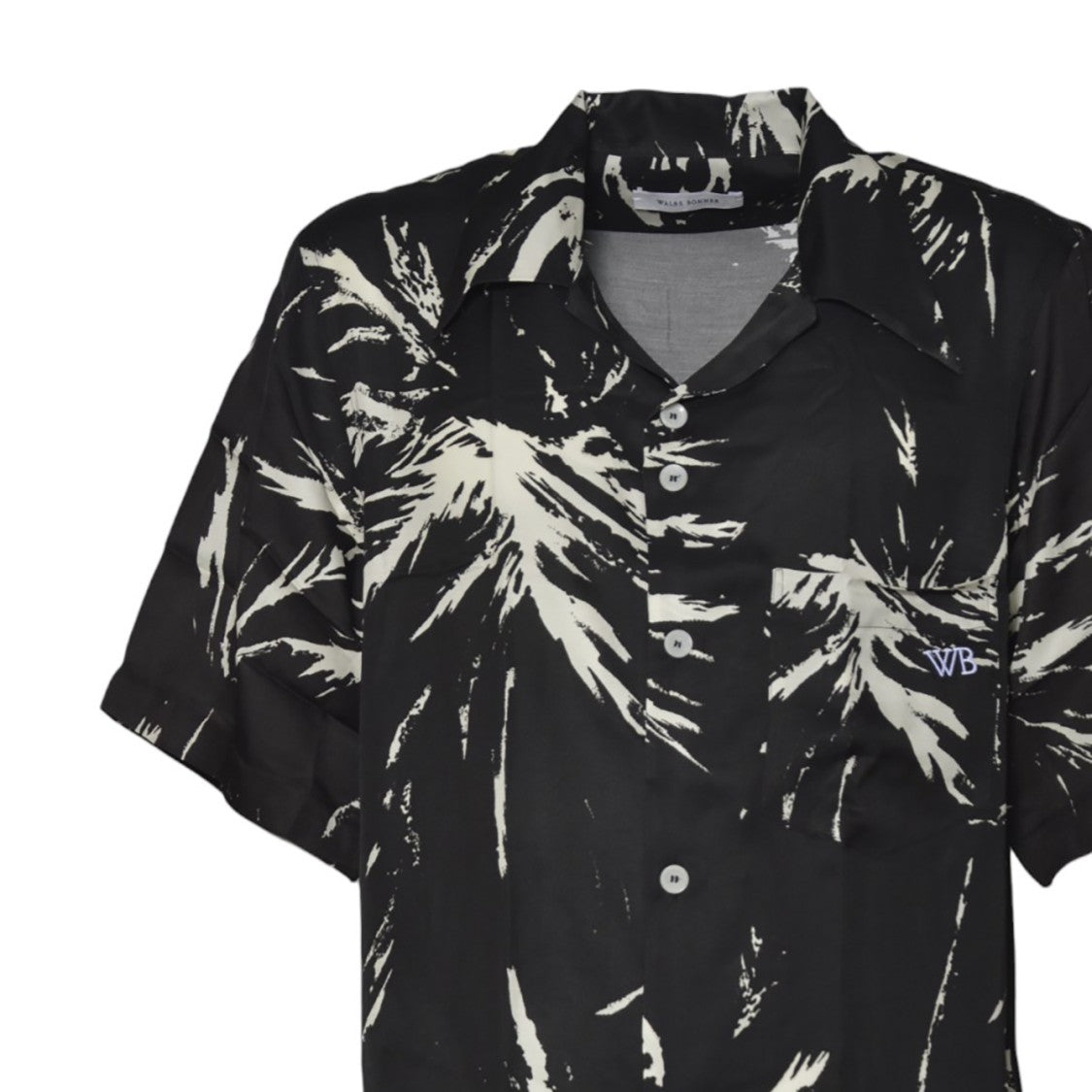 Wales Bonner The Highlife Bowling Short Sleeve Viscose Shirt