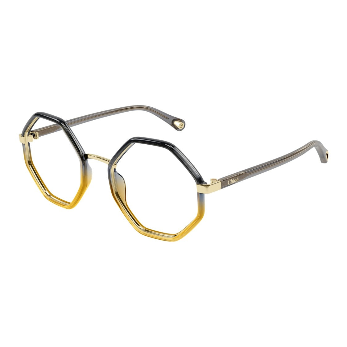 Chloé Ch0132o Geometric Octagonal Eyeglasses