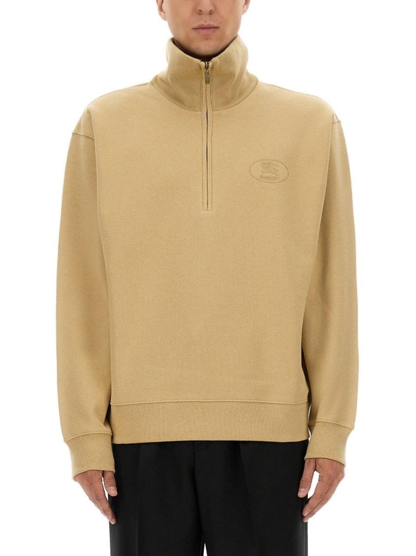 Burberry Half Zipper Sweatshirt