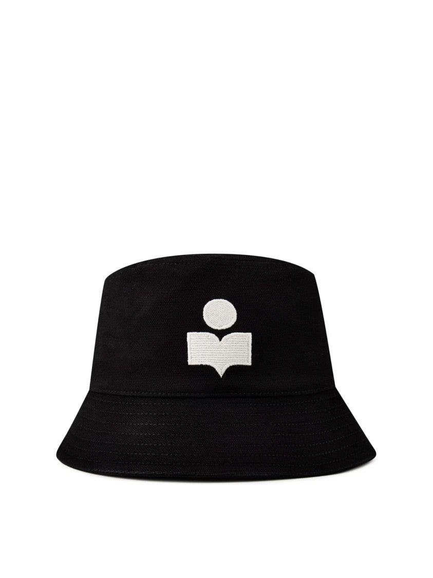 Isabel Marant Haley Embroidered Logo Bucket Hat