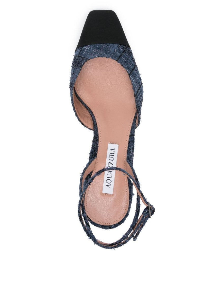 Aquazzura Pointed Toe Pump With Ankle Strap