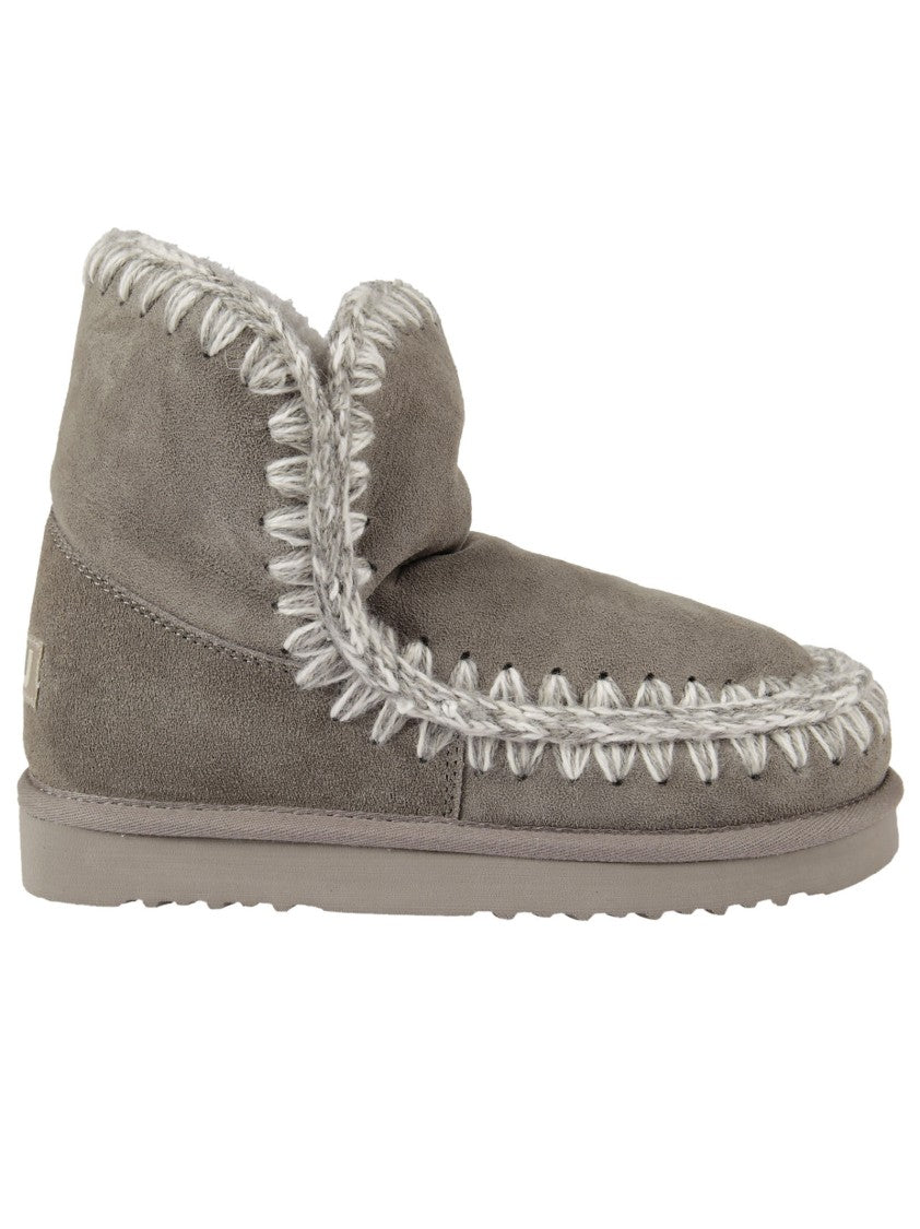 Mou Eskimo 18 Sheepskin Hand-Crocheted Boots