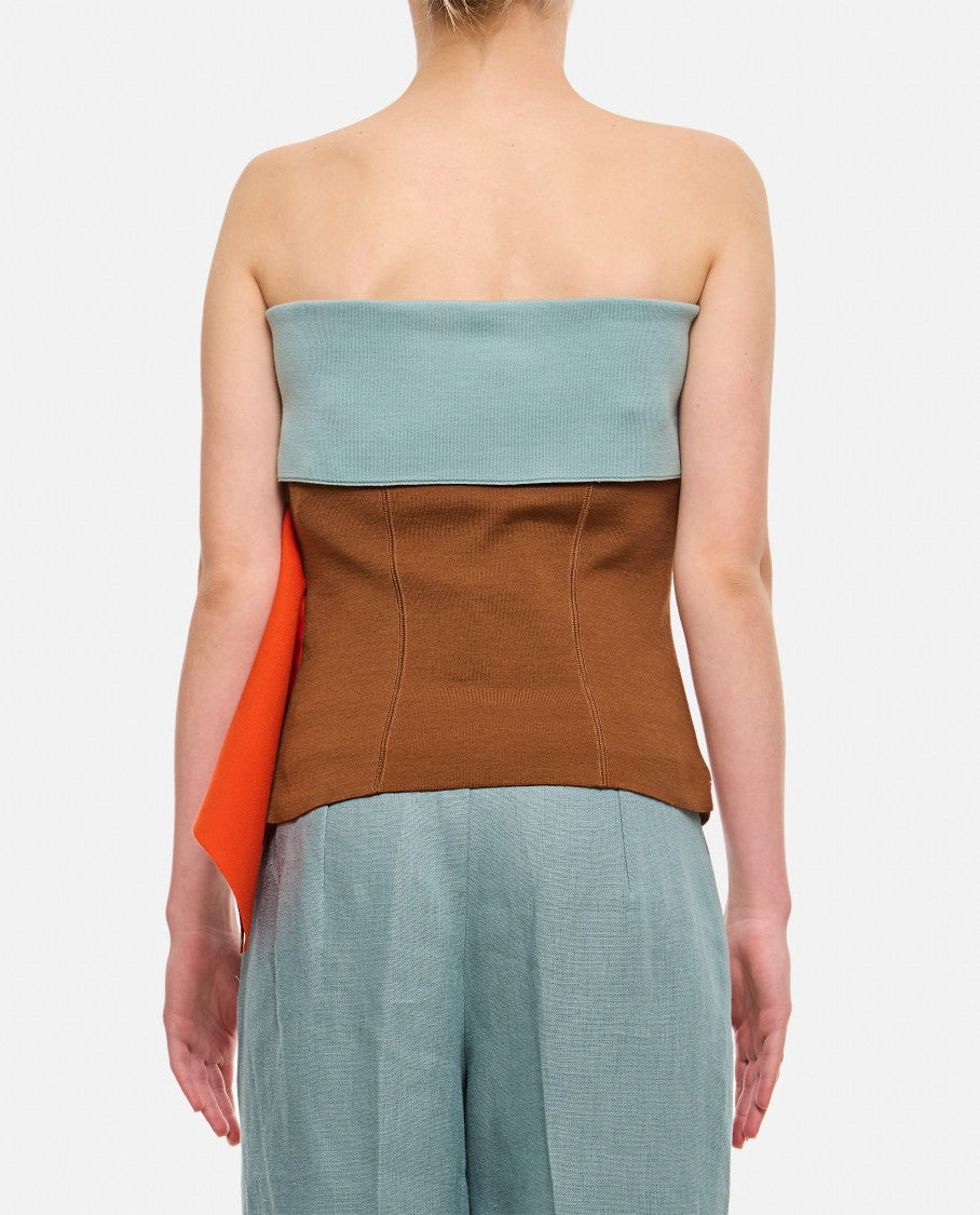 Fendi Strapless Top