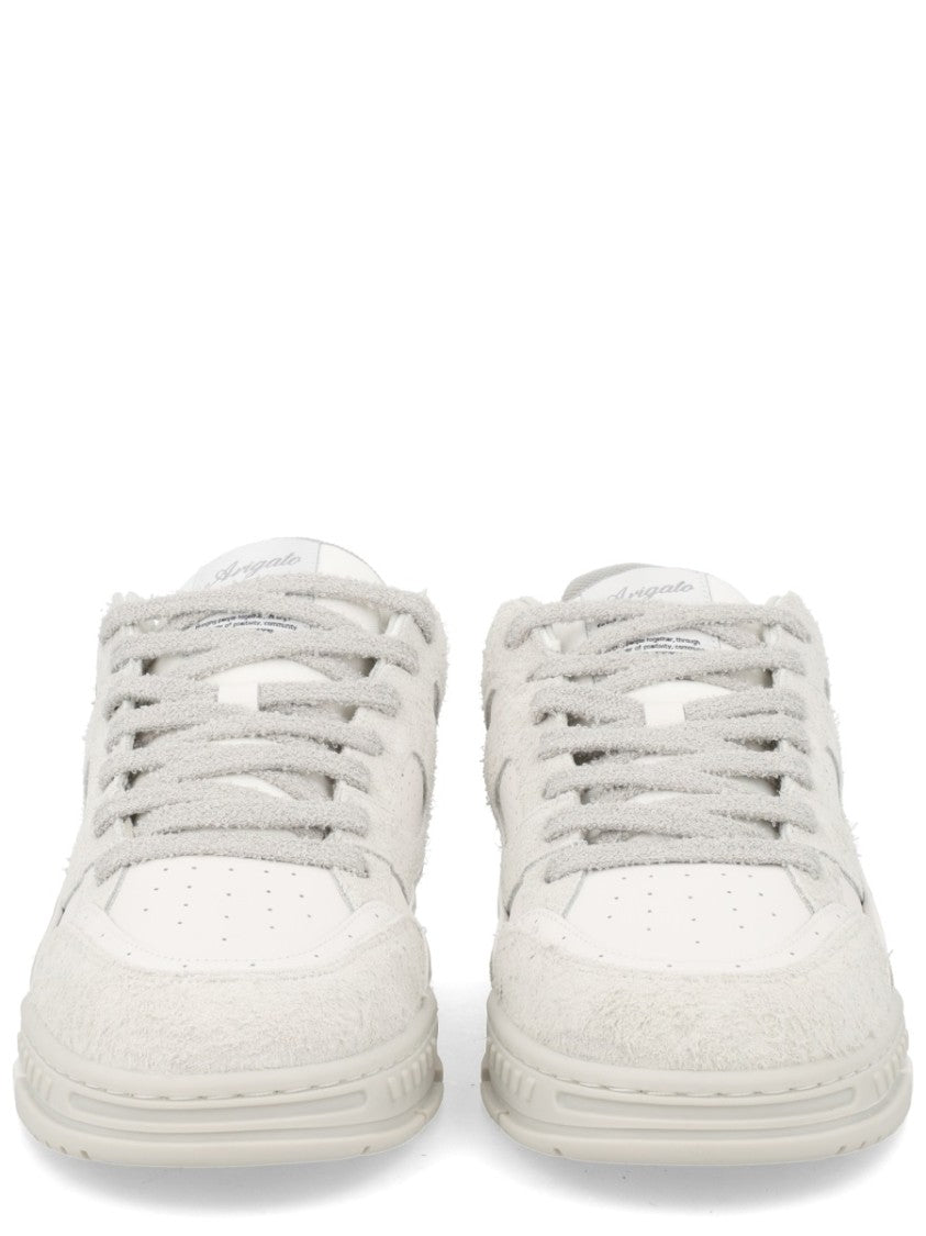 Axel Arigato Blue Area Lo Leather Suede Sneakers