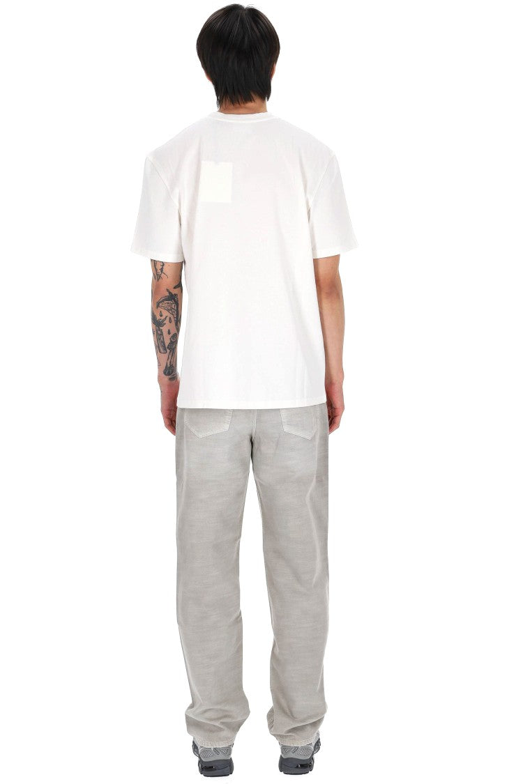 Isabel Marant Hugo Im Embroidered Patch Cotton T-Shirt
