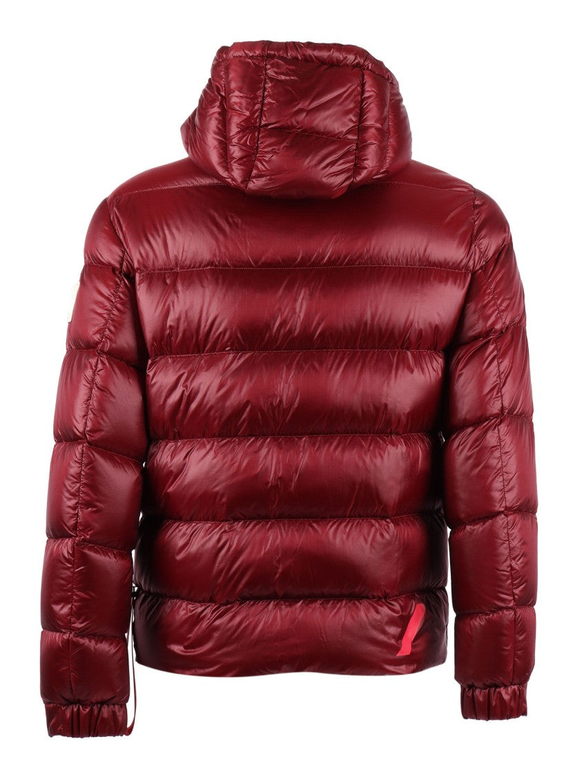 After Label Quilted Puffer Jacket With Hood And Adjustable Features