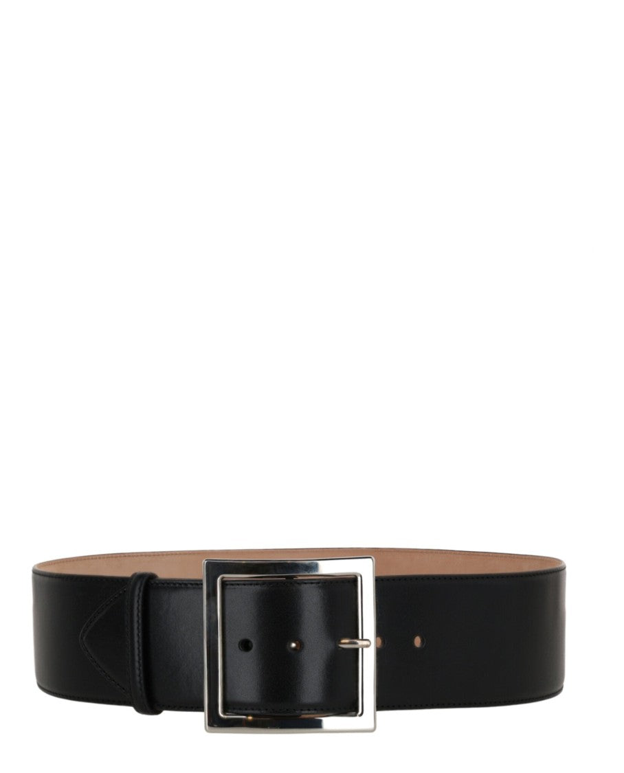 Alexander Mcqueen Square Buckle Ecolux Belt