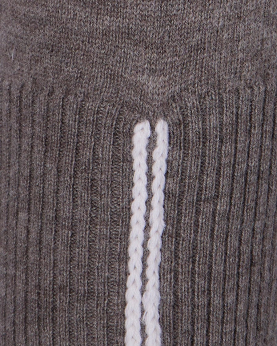 Alpha Studio Dove Gray Wool Polo