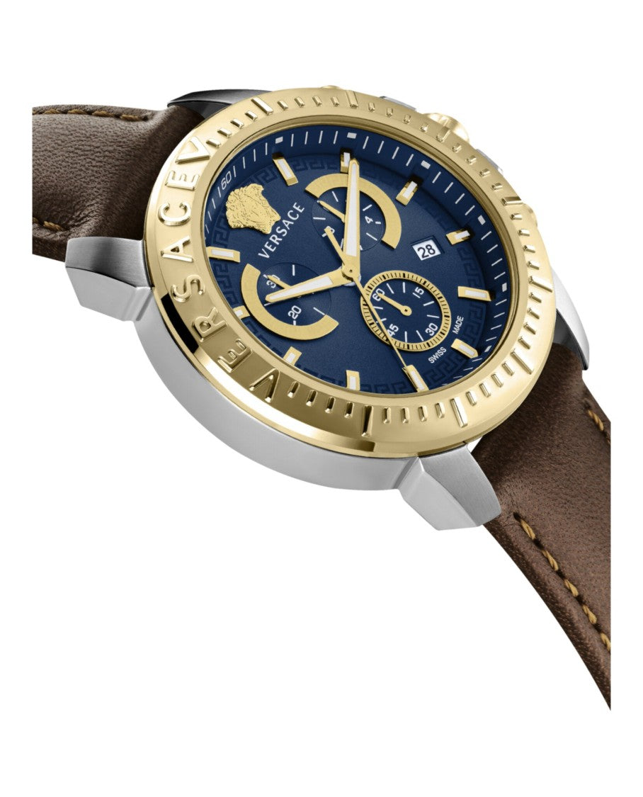 Versace New Chrono Strap Watch
