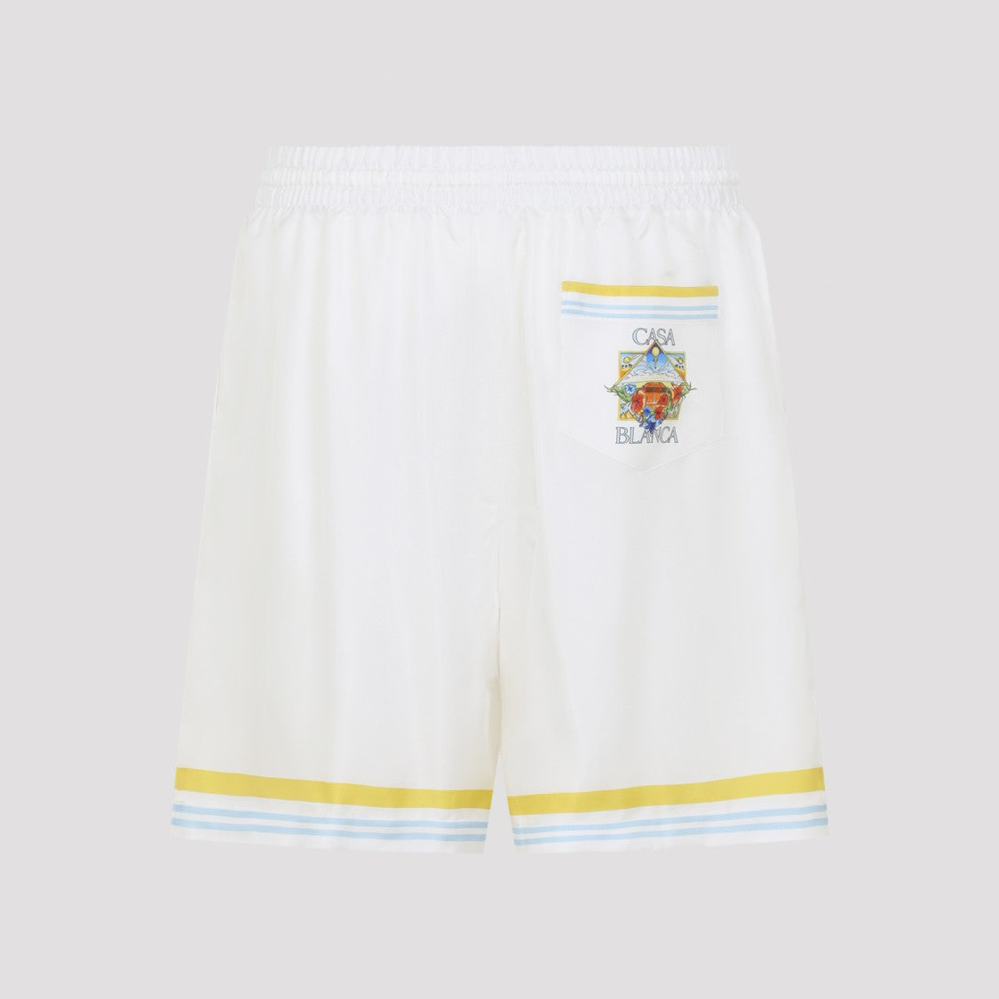 Casablanca Silk Comfortable Fit Shorts
