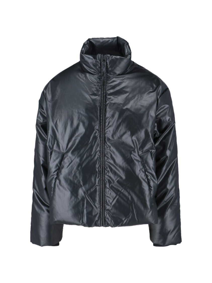 Berner Kuhl Structured Minimalist Jacket With Front Zipper Closure