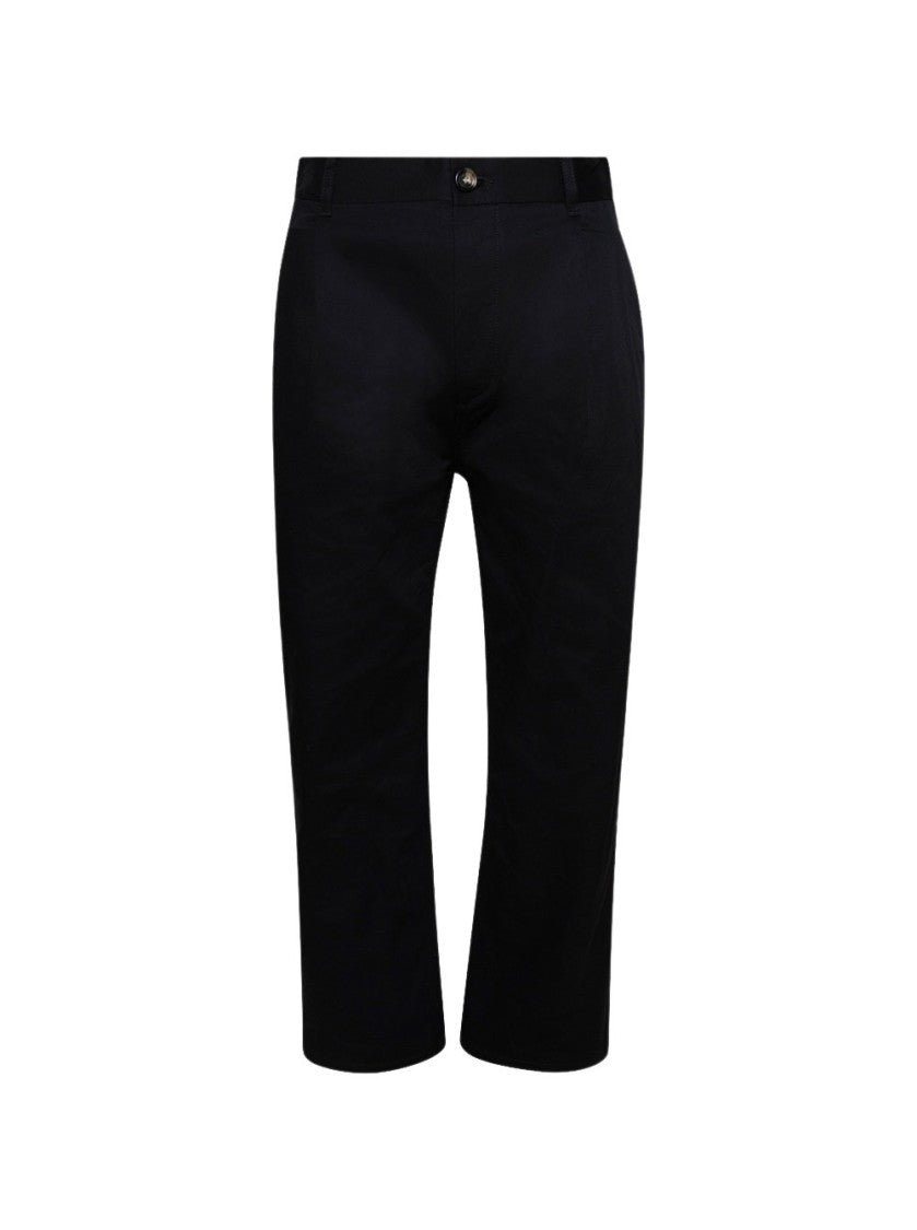 Marni Straight-Leg Trousers With Button Closure