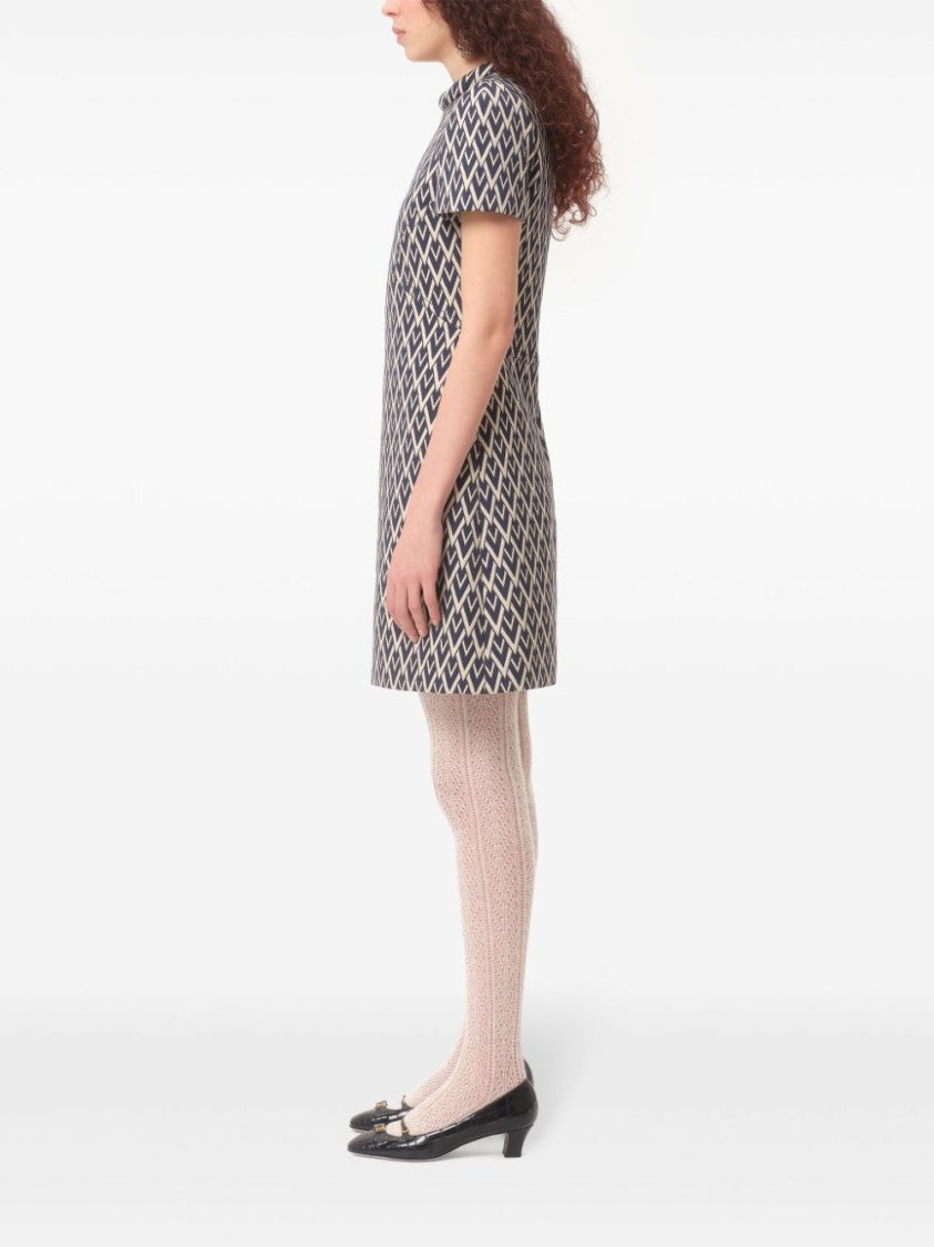 Valentino Toute La V Short Dress