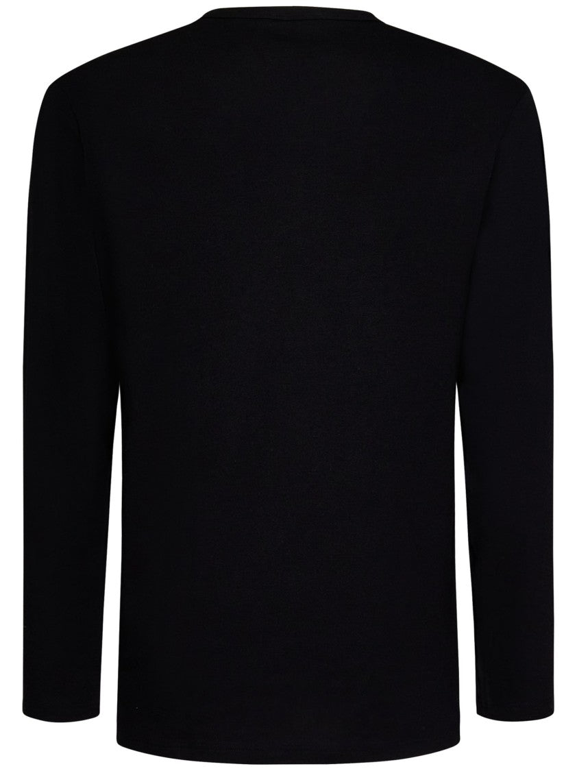 Tom Ford Black Cotton Longlsleeves