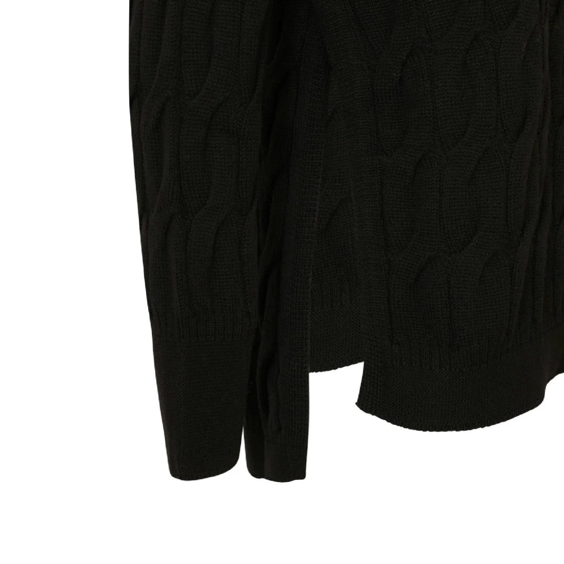Max Mara Textured Cable Knit Sweater