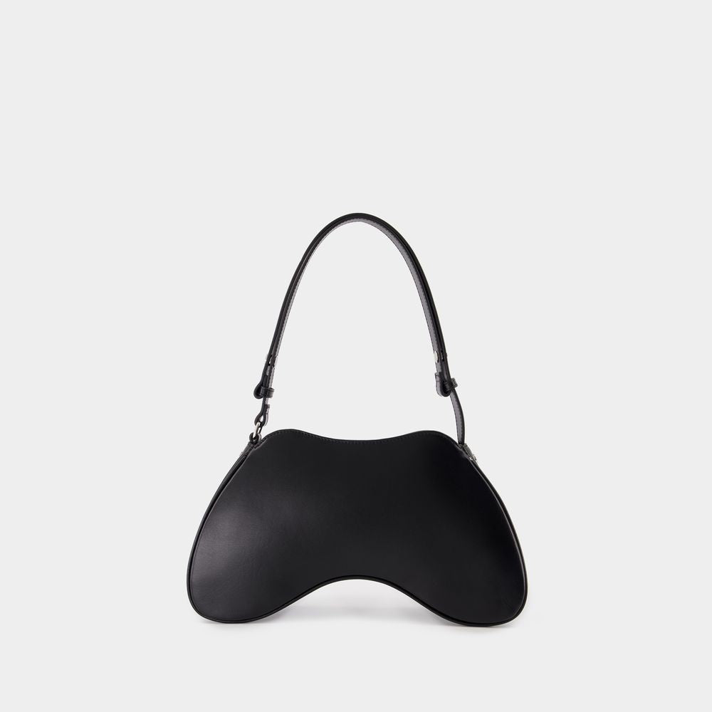 Diesel Play Shoulder Bag - Leather - Black