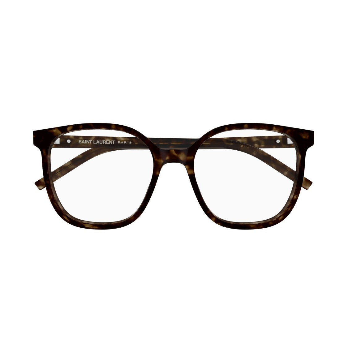 Saint Laurent Tortoiseshell Sl M155 Square Optical Frames
