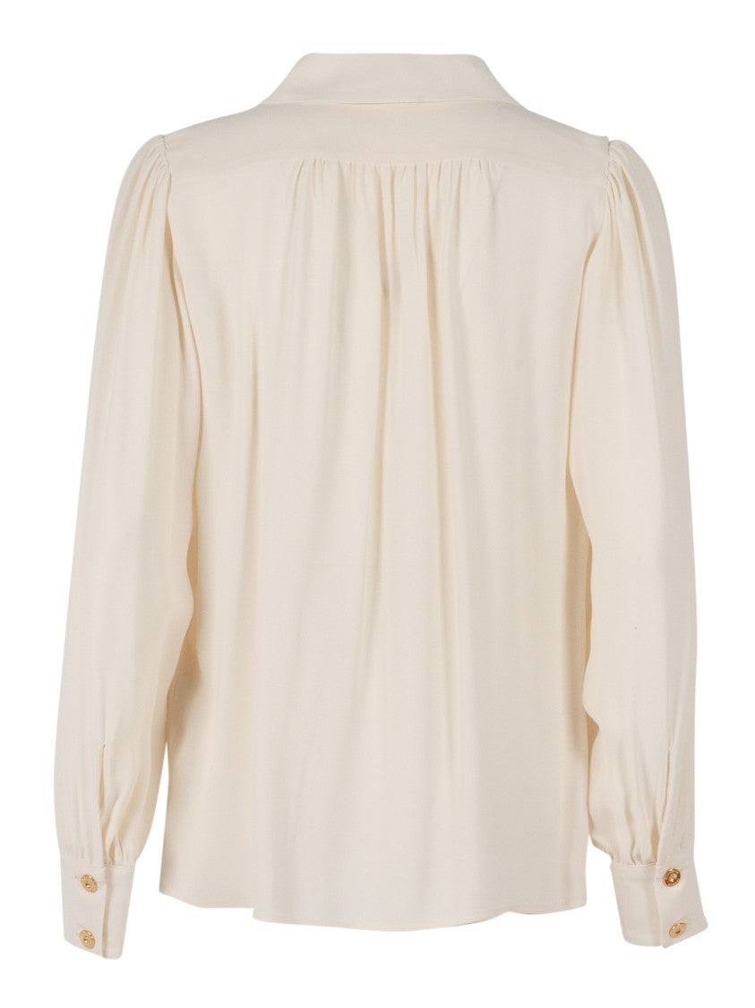 Elisabetta Franchi Blouse With Deep V-Neck