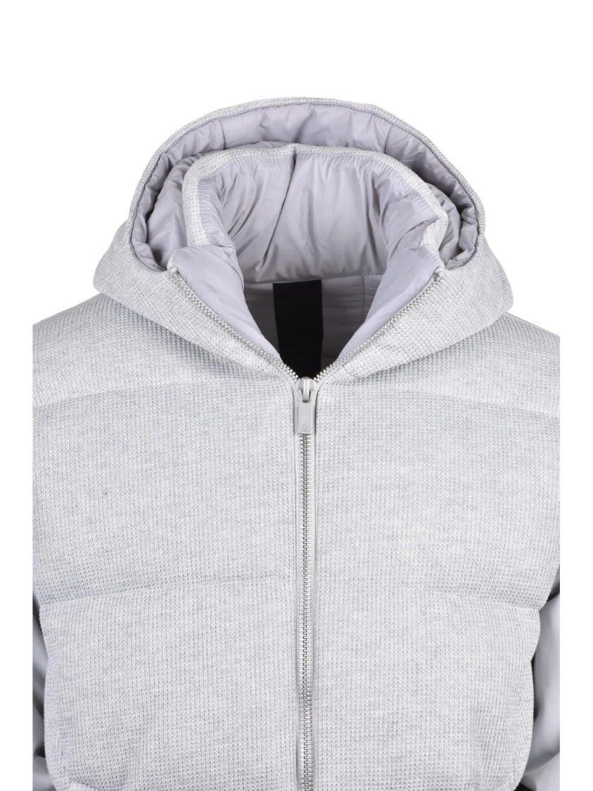 Unity Grey Quilted Cooper Recycled Polyester Down Jacket