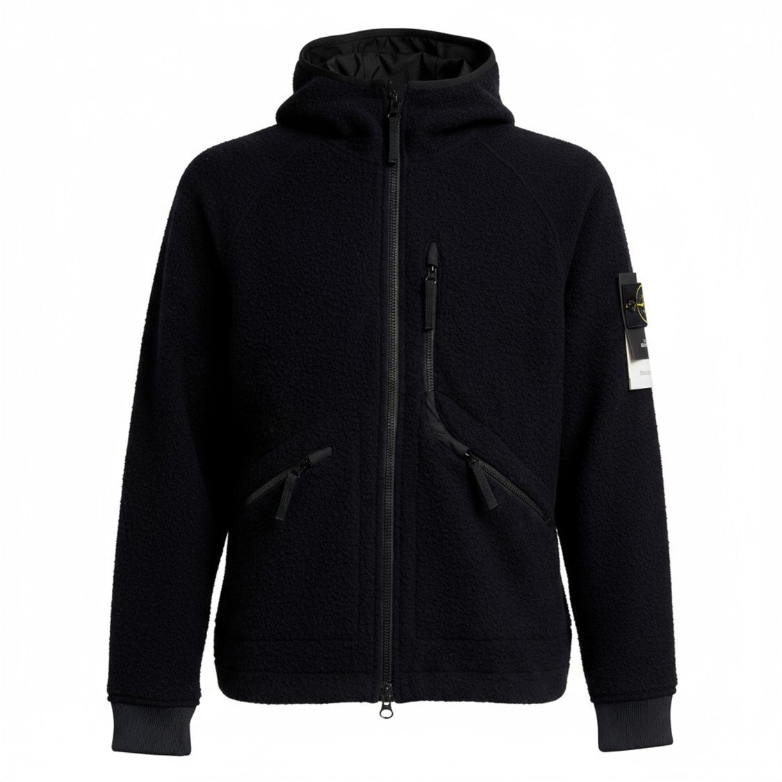 Stone Island Jacket In Satin Cloth