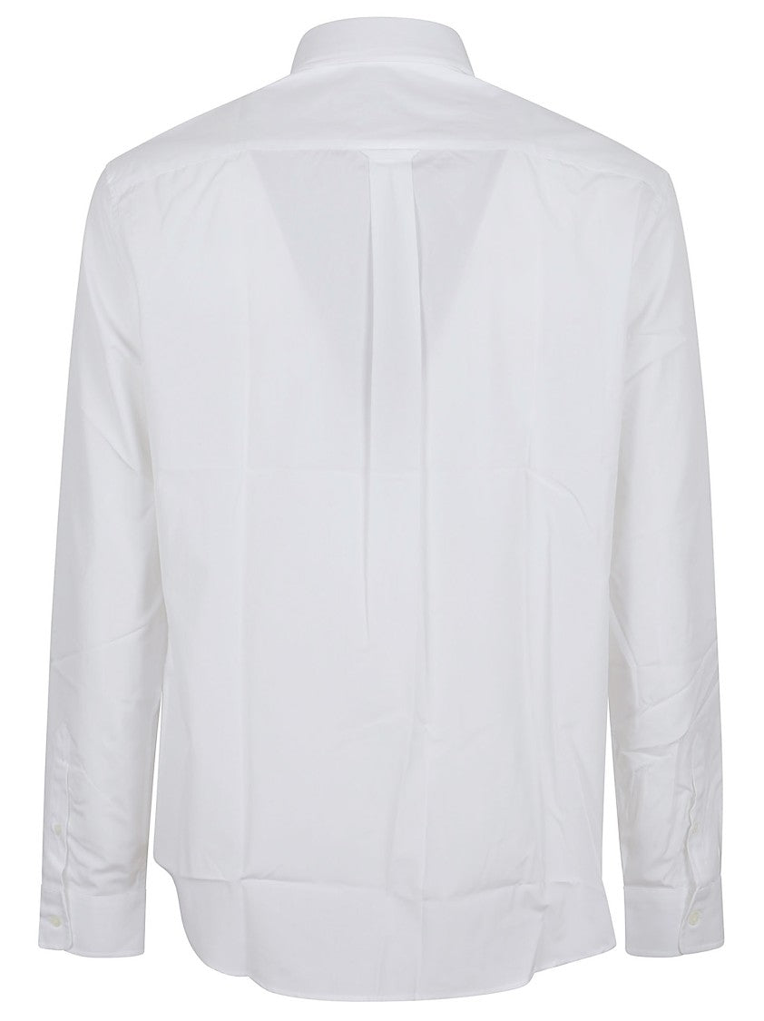 Maison Kitsuné White Tailored Cotton Shirt