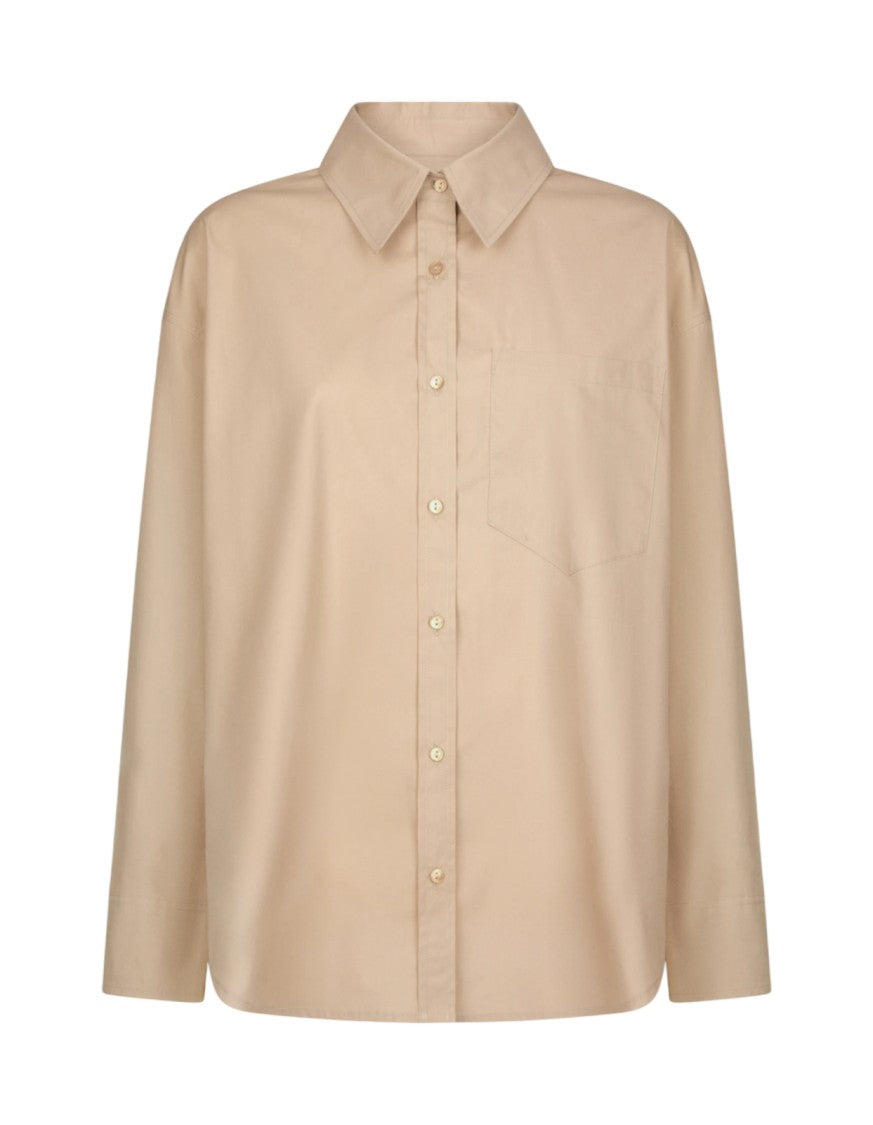 Dondup Loose-Fitting Long-Sleeved Poplin Shirt