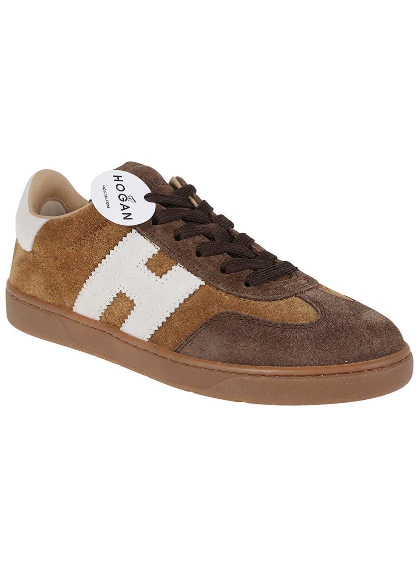 Hogan Mixed Nappa Leather Sneakers